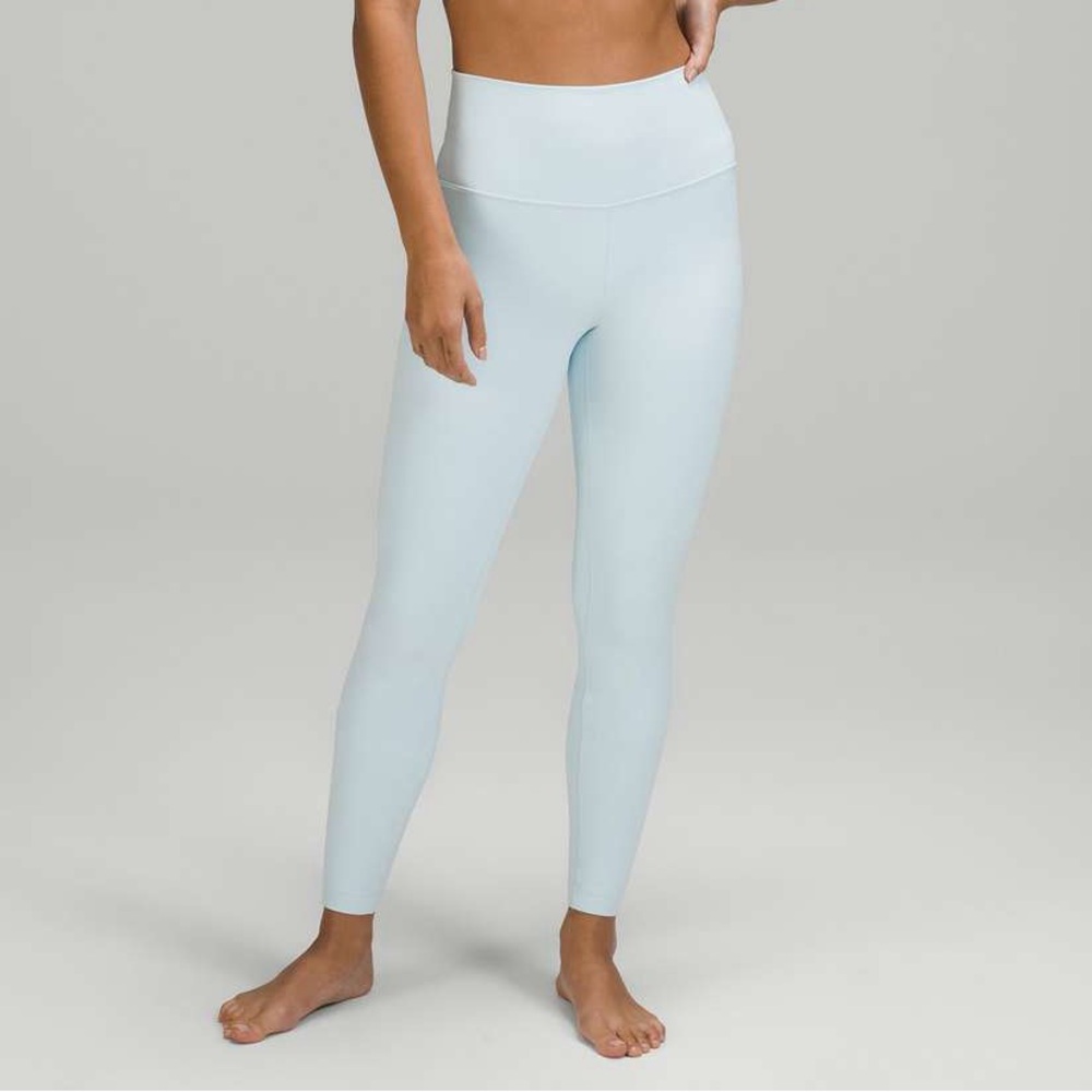 LULULEMON ALIGN HIGH RISE PANT 28” IN POWDER BLUE